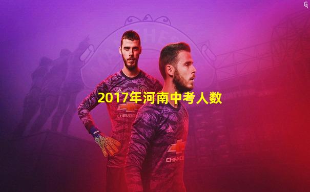 2017年河南中考人数