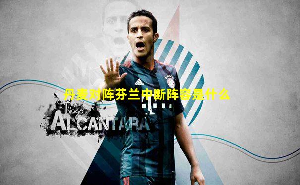 丹麦对阵芬兰中断阵容是什么