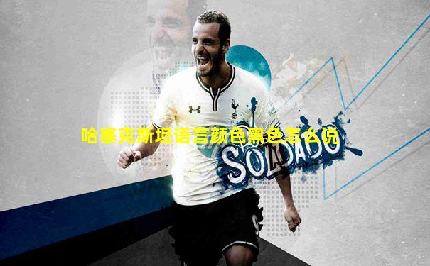 哈塞克斯坦语言颜色黑色怎么说