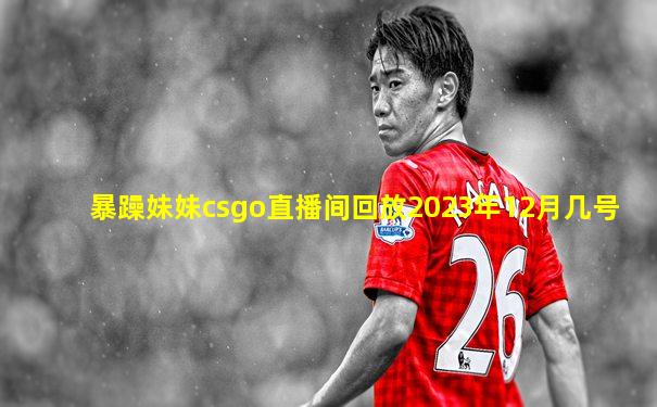 暴躁妹妹csgo直播间回放2023年12月几号