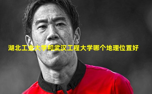 湖北工业大学和武汉工程大学哪个地理位置好